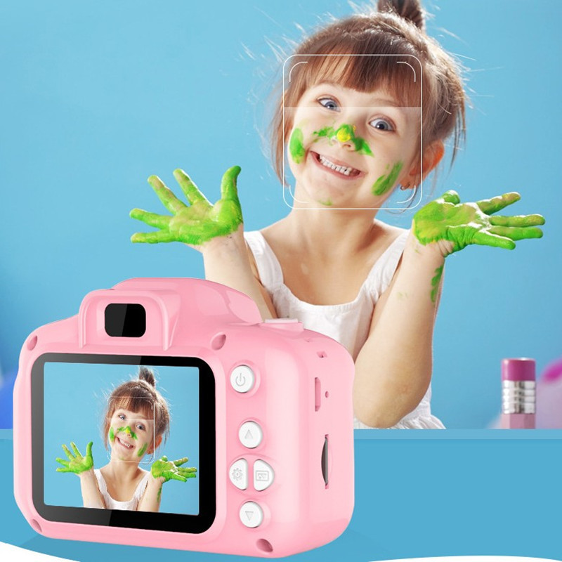 Mini Cámara Digital Portátil Infantil Azul MBO-MCF32BL